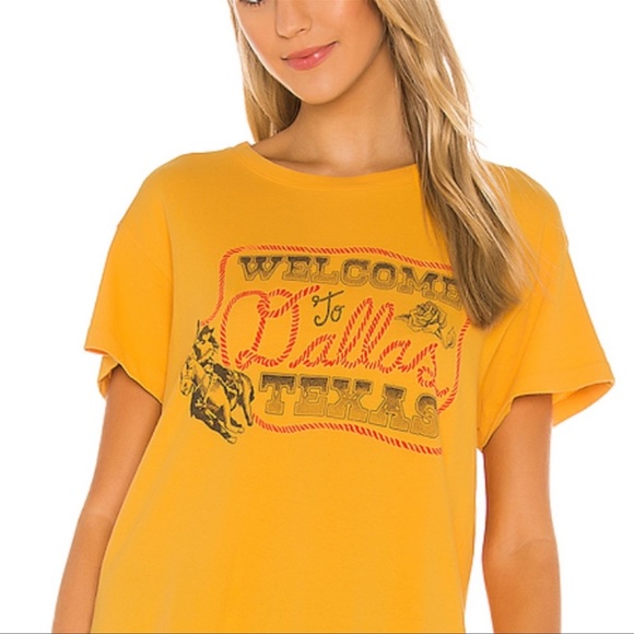 Daydreamer Welcome to Dallas Graphic Tour Tee Nwt - Picture 2 of 9